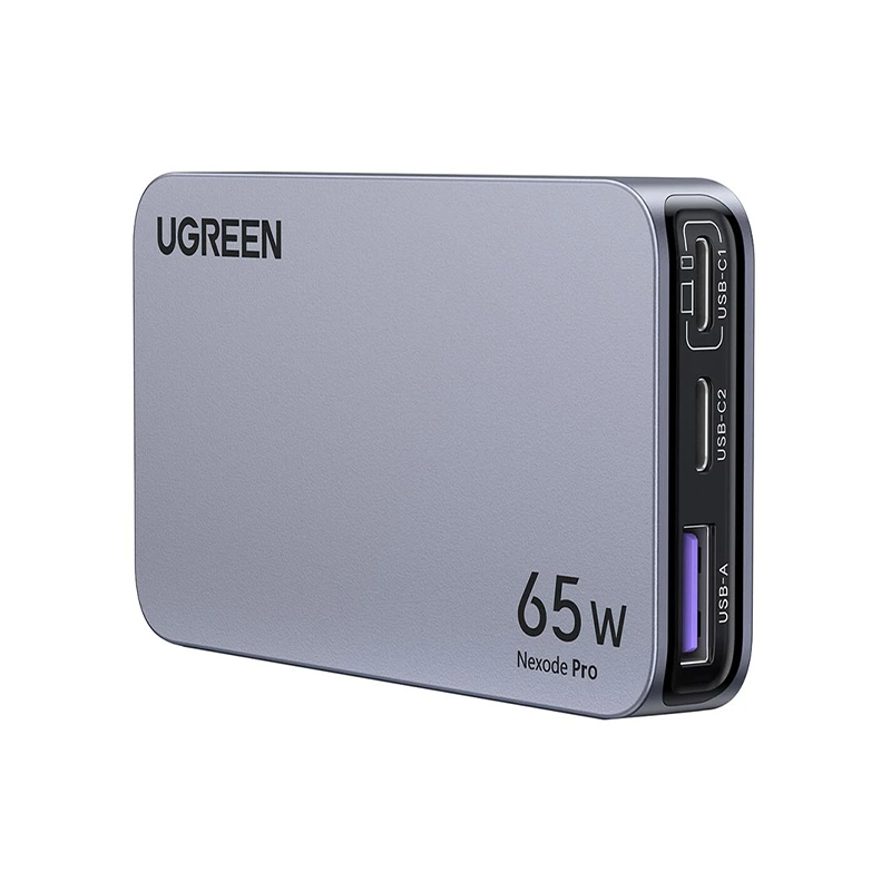 UGREEN Nexode Pro X753 15817 3-Port GaN Ultra-Slim Fast Charger Adapter - 65W
