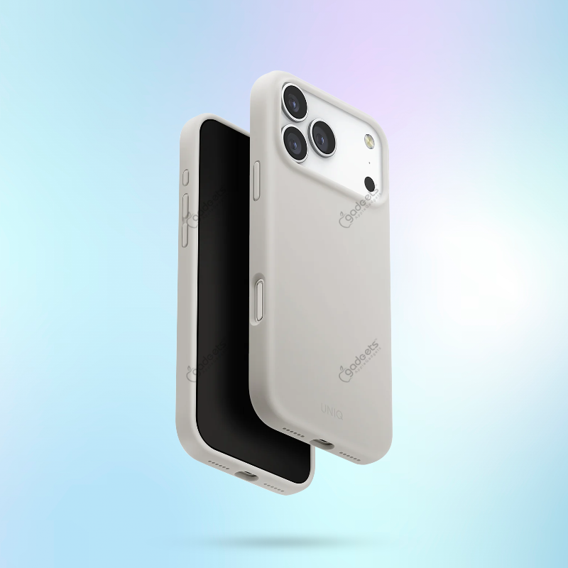 UNIQ Lino Hybrid Silicone with MagClick Case for iPhone 17 Pro Max