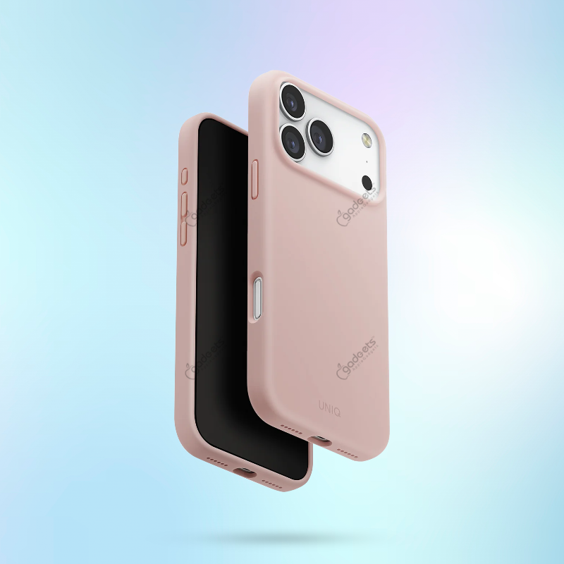 UNIQ Lino Hybrid Silicone with MagClick Case for iPhone 17 Pro Max