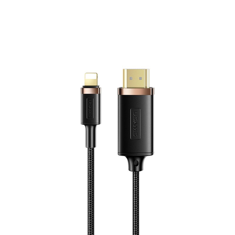 USAMS US-SJ509 Lightning to HDMI HD Video Cable 2m