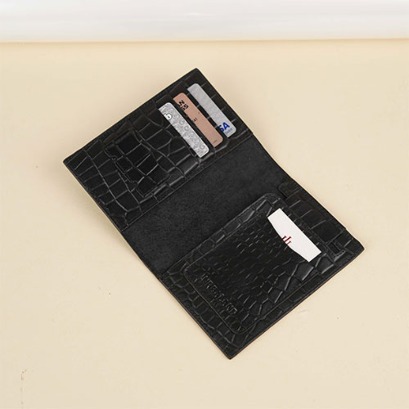 Urbaland Taylor Crocodile Leather Passport Cover