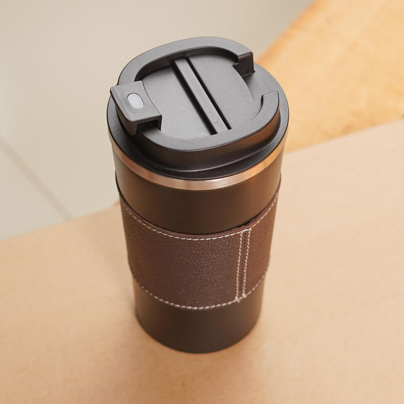 Urbaland Urblaland Leather Coffee Mug with Coaster