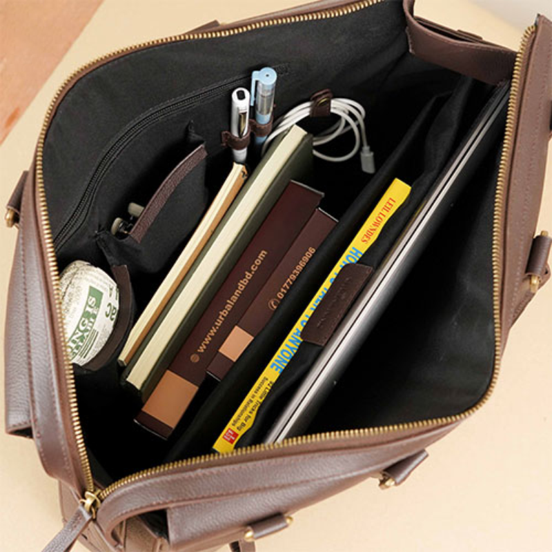 Urbaland Victor Laptop Organizer Leather Bag