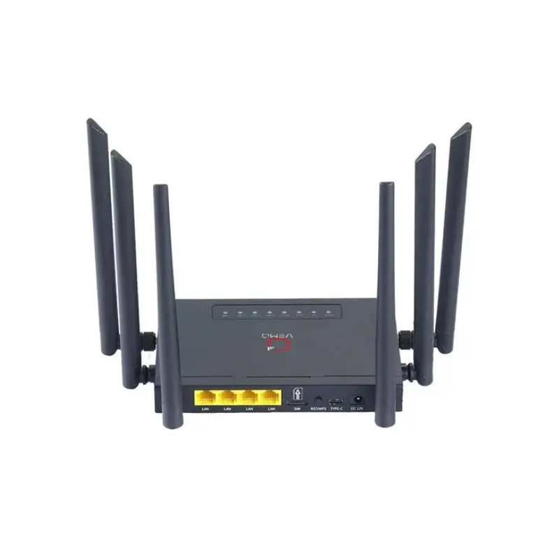 VEMO B628 4G LTE 6 Antenna Wireless Wi-Fi Router