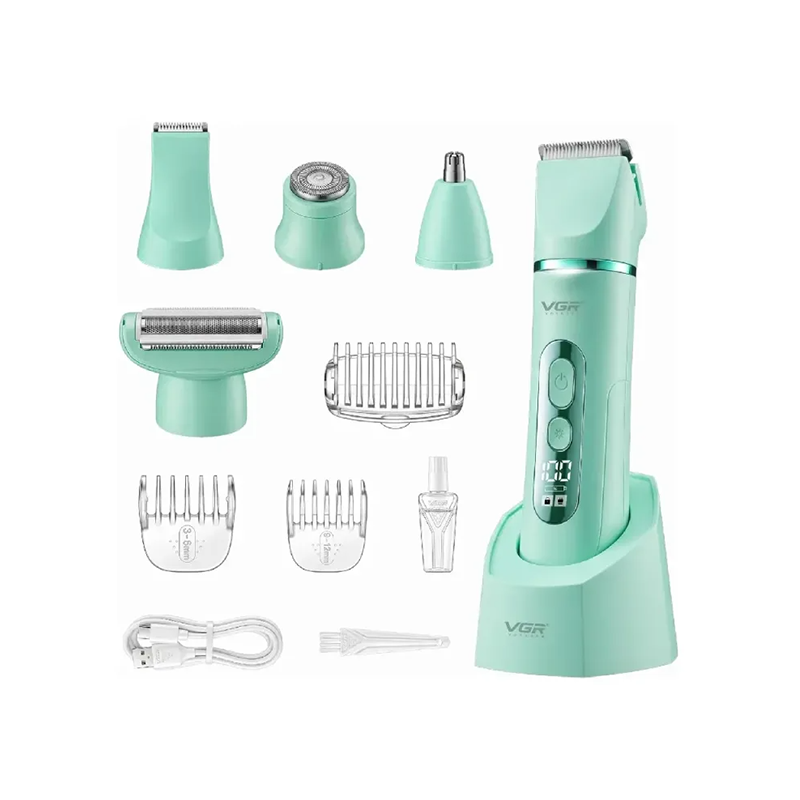 VGR V-763 5-in-1 Epilatore Donna Shaver for Women