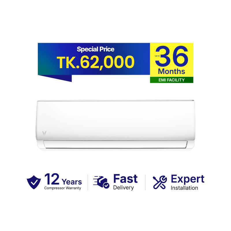 Viomi A2 Split Type Non-Inverter Air Conditioner - 1 Ton