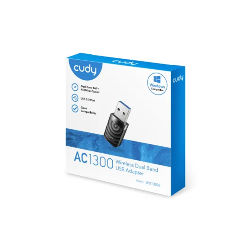Cudy WU1300S AC1300 Dual Band WiFi Wireless Adapter