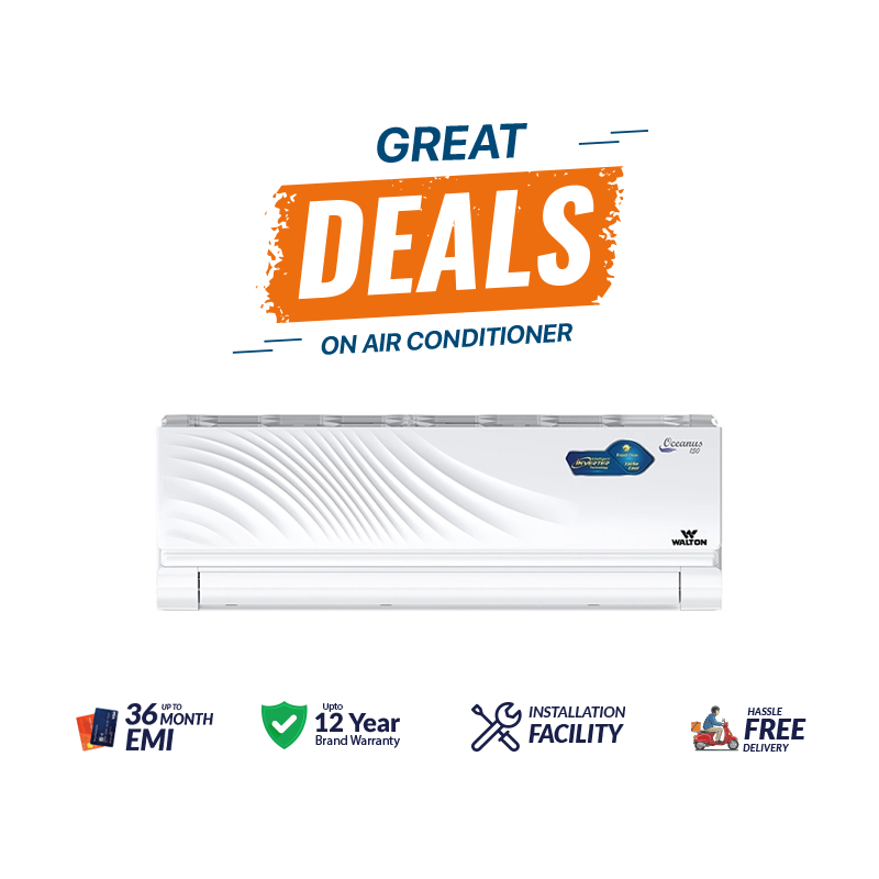 Walton WSI-OCEANUS 150-15J Intelligent Inverter Air Conditioner - 1.25 Ton