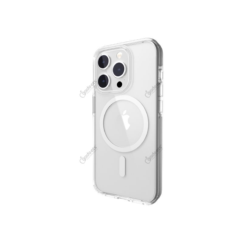 SwitchEasy MagCrush MagSafe Shockproof Clear Case for iPhone 15 Series