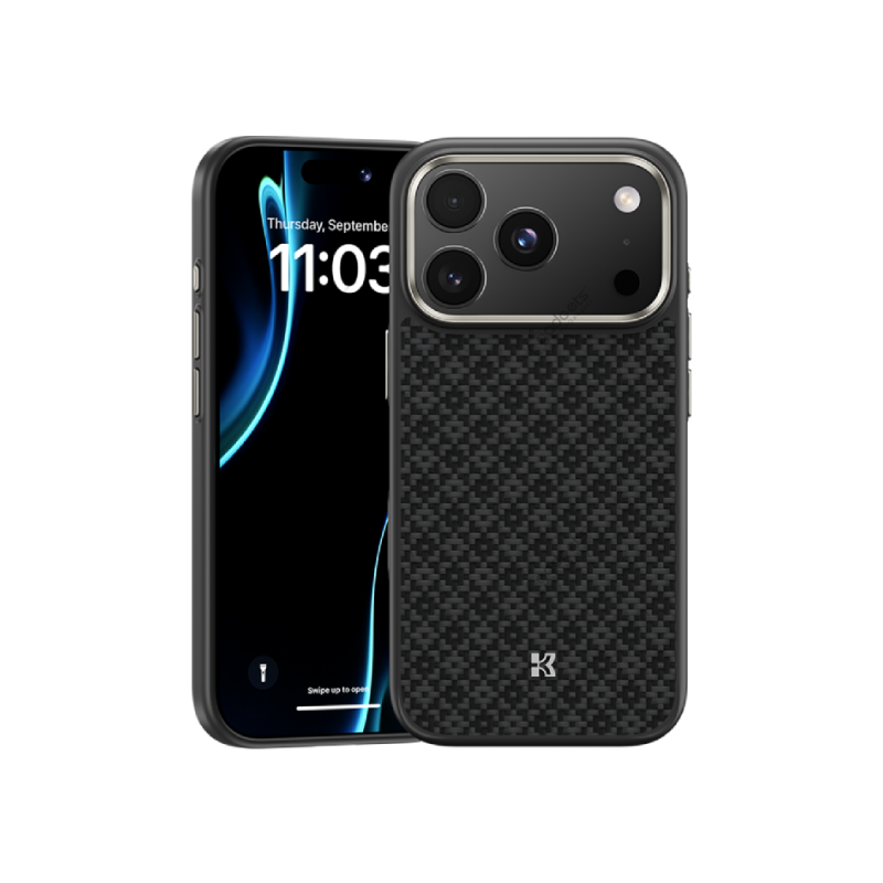iPhoneアクセサリー Benks Prestige Kevlar iPhone 17 Pro Max Kevlar® Fiber Case with Camera Control Button for iPhone 17