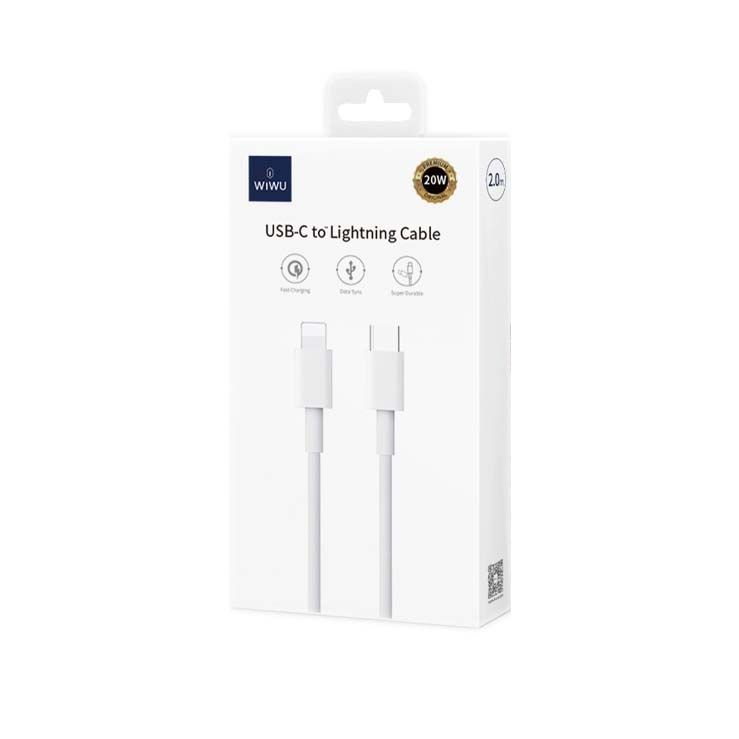 WiWU G90 20W USB-C to Lightning Cable 1.2M