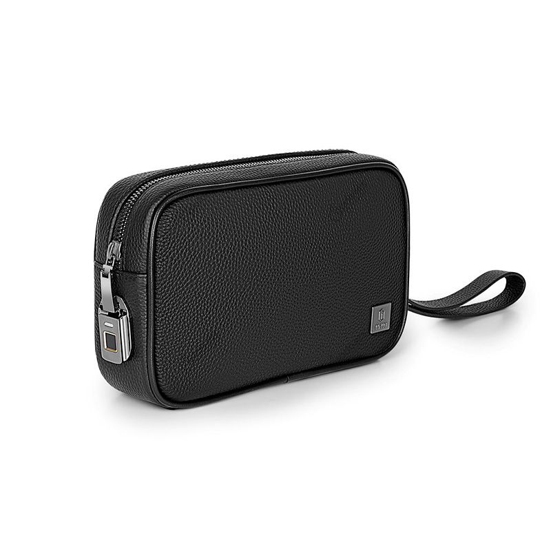 WiWU Master Leather Fingerprint Lock Pouch