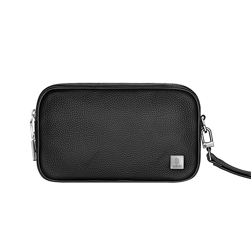 WiWU Master Leather Fingerprint Lock Pouch