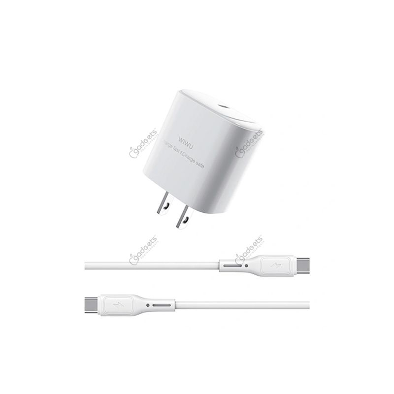 Wiwu Wi-G008 Essen GaN Charger-30W