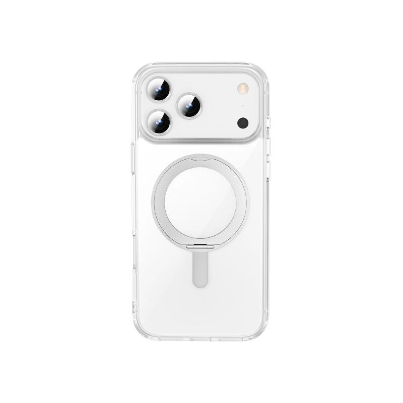 Wiwu Ishield Ultra Clear Magsafe Stand Case for iPhone 17 Series