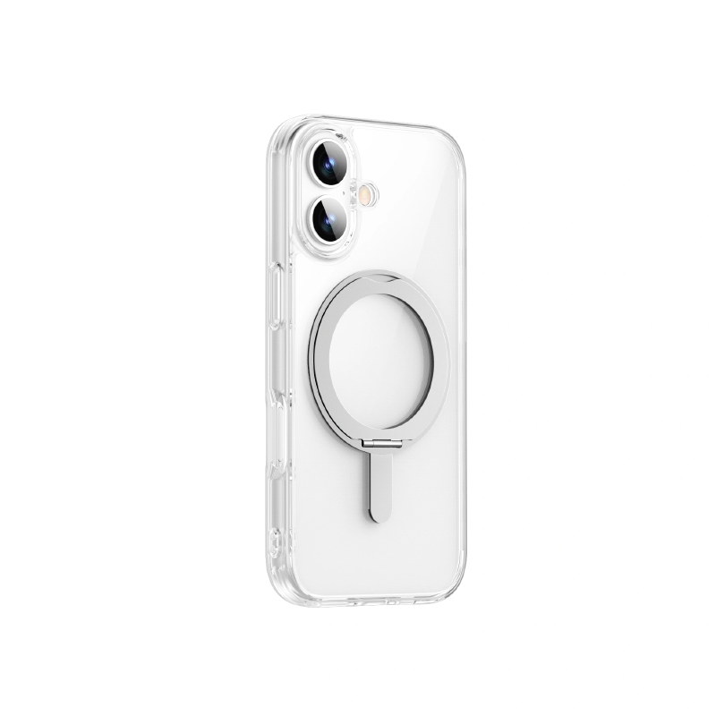 Wiwu Ishield Ultra Clear Magsafe Stand Case for iPhone 17 Series
