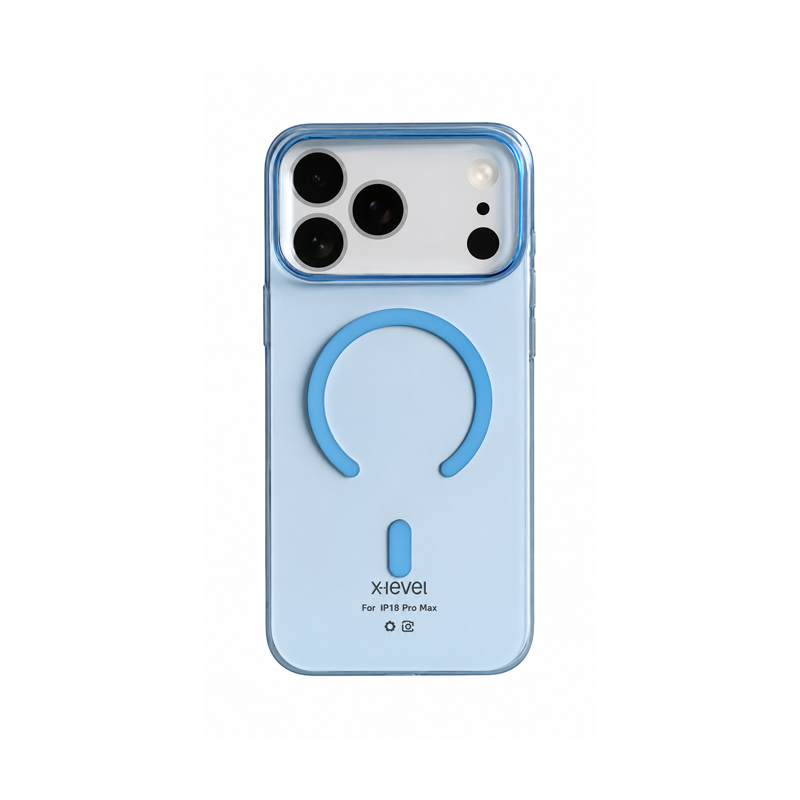 X-level Sparkling Slim Clear MagSafe Case for iPhone 17 & 18 Series