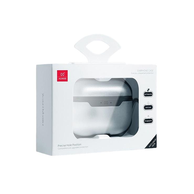 XUNDD Transparent Protective Case for Airpods Pro