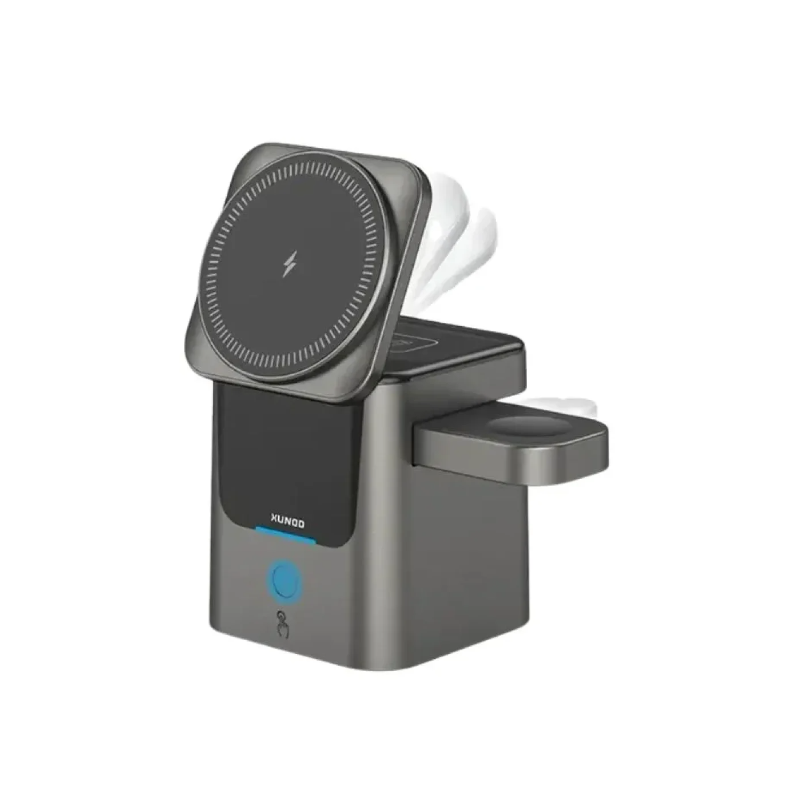 XUNDD XDCH-124 3-in-1 Magnetic Wireless Charger