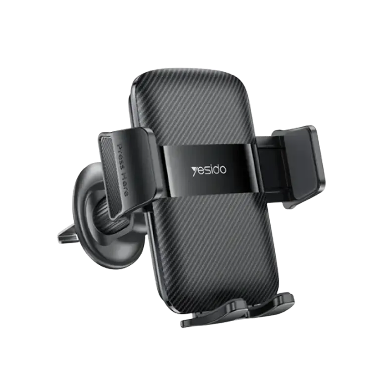 YESIDO C251 Car Phone Holder with 360 Rotation