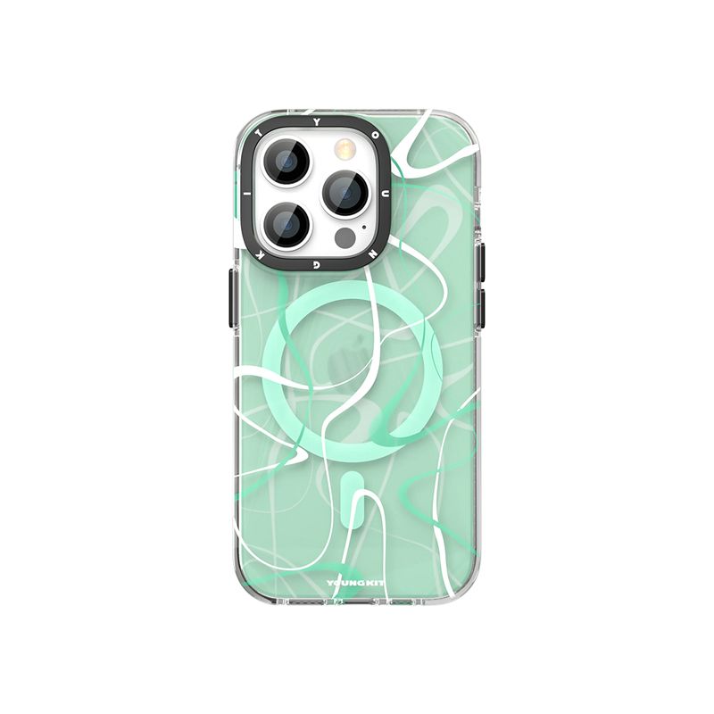 Youngkit Ink Painting Magsafe Case for iPhone 14 Series