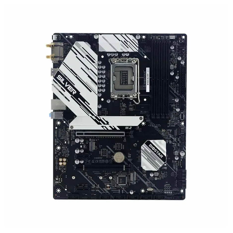 BIOSTAR B760A-SILVER DDR5 Intel ATX Motherboard