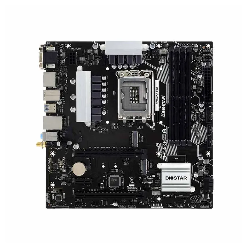 BIOSTAR B760MZ-E PRO DDR5 14TH GEN MOTHERBOARD