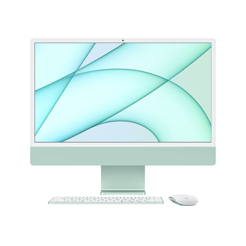 iMac 24 inch 2021 M1 Chip 8 Core CPU 7 Core GPU 8/256GB - Green
