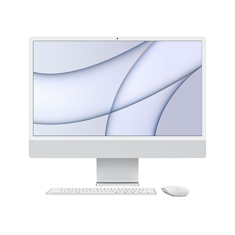 iMac 24 inch 2021 M1 Chip 8 Core CPU 7 Core GPU 8/256GB - Silver