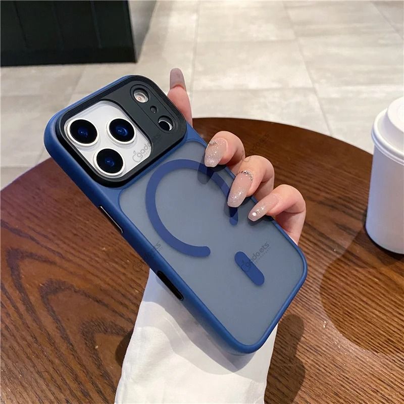 Doyers Matte Armor Rugged Magnetic Case for iPhone