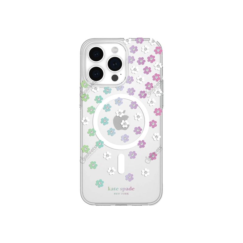 kate spade Flower Design MagSafe Case for iPhone 15 Pro Max