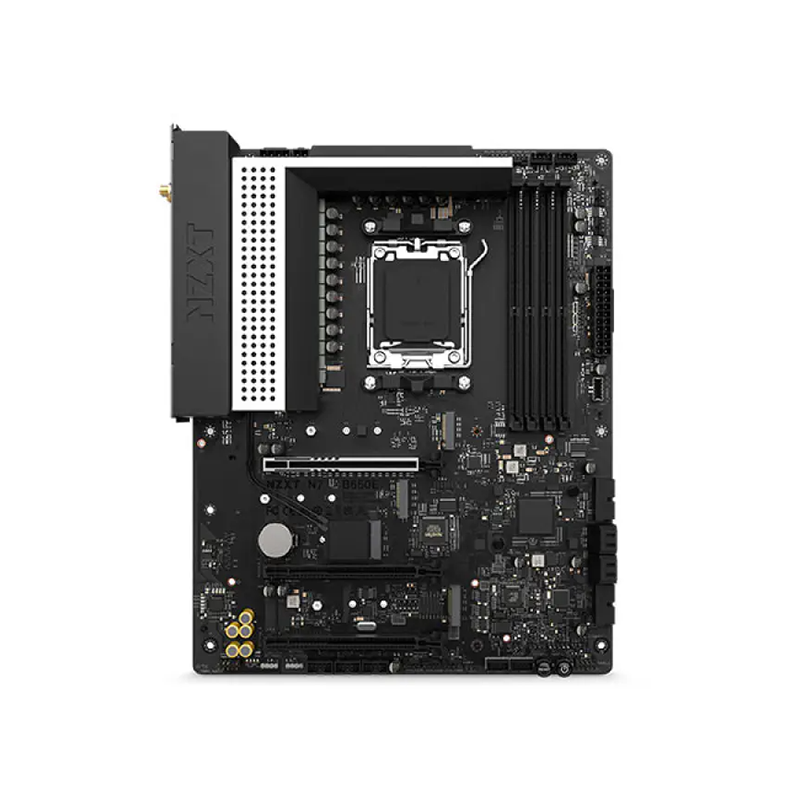 NZXT N7 B650E AM5 ATX AMD Gaming Motherboard - Black