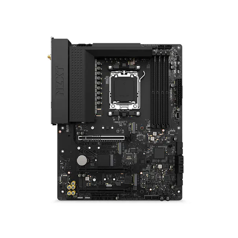 NZXT N7 B650E AM5 ATX AMD Gaming Motherboard - Black