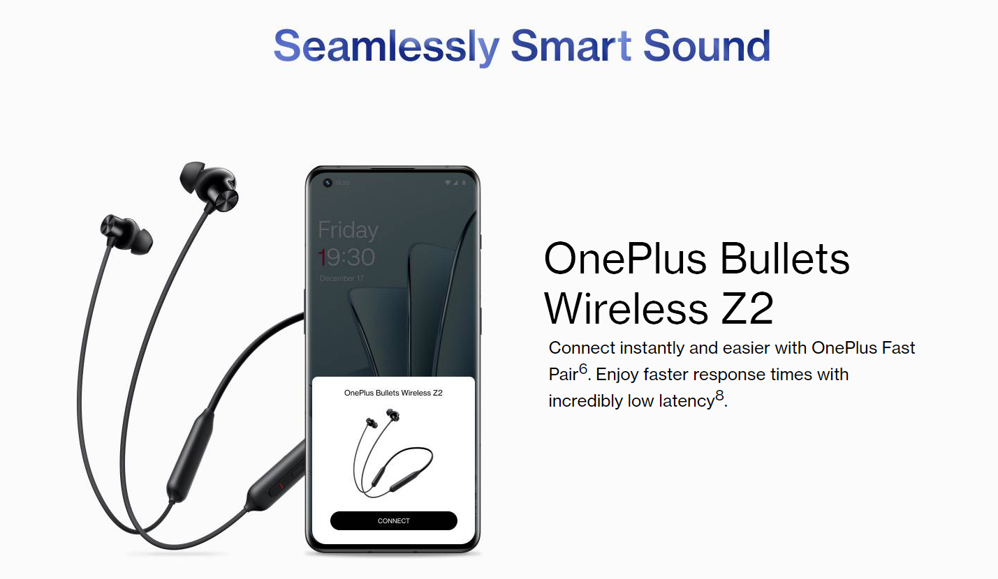 OnePlus Bullets Wireless Z2 Bluetooth Headset Price in India - Buy