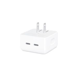 Apple 35W Dual USB-C Port Compact Power Adapter