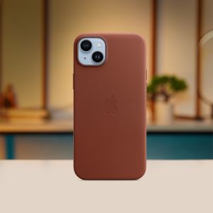 Apple Leather Case with MagSafe for iPhone 14 Plus