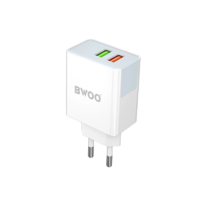 BWOO BO-CDA132 30W 2 Port Fast Wall Charger Adapter