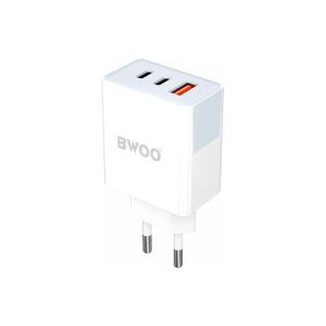 BWOO BO-CDA133 40W 3 in 1 Fast Wall Charger Adapter