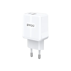 BWOO BO-CDA170 20W 2 Port Fast Charger Adapter