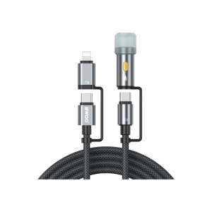 BWOO BO-X307 4-in-1 Lightning Cable with Lighter