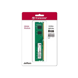Transcend JETRAM JM2666HLB-8G 2666MHZ U-DIMM 1RX8 1GX8 8GB DDR4 Desktop RAM