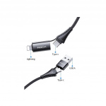 Rock R12 Multi-function PD Fast Charge & Sync Cable (4 IN 1)