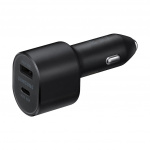 Samsung Super Fast Dual Car Charger (45W+15W) with Type-C Cable
