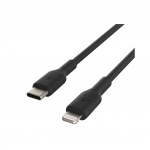 Belkin Boost Charge Lightning to USB-C Cable 1M Black