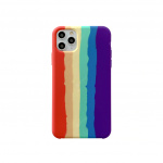Silicone Rainbow Case For iPhone