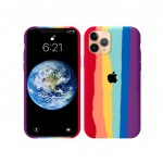 Silicone Rainbow Case For iPhone