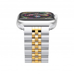 Smart Watch Strap - Butterfly Folding Clasp Link Bracelet