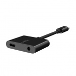 Belkin  RockStar 3.5mm Audio + USB-C Charge Adapter