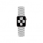 WiWU Durable Ultra Thin Steel Satch Band Three Beads Watch Strap for iWatch