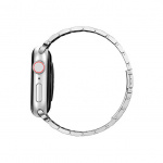 WiWU Durable Ultra Thin Steel Satch Band Three Beads Watch Strap for iWatch